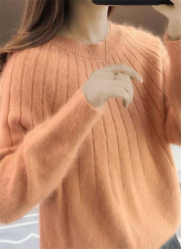 Sweter Harper damski | Miękki kaszmir, klasyczny krój 6