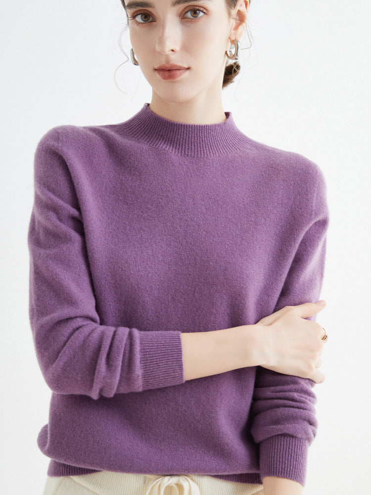 Sweter Hollie Damski | Luźny Krój, Kaszmir 2