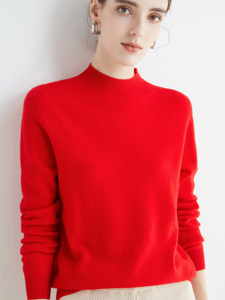 Sweter Hollie Damski | Luźny Krój, Kaszmir 6