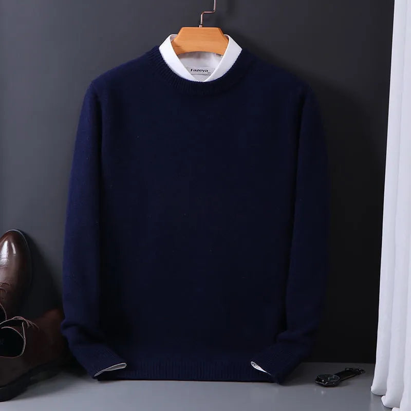 Sweter Jakob damski | 100% Kaszmir, Klasyczny Krój 4