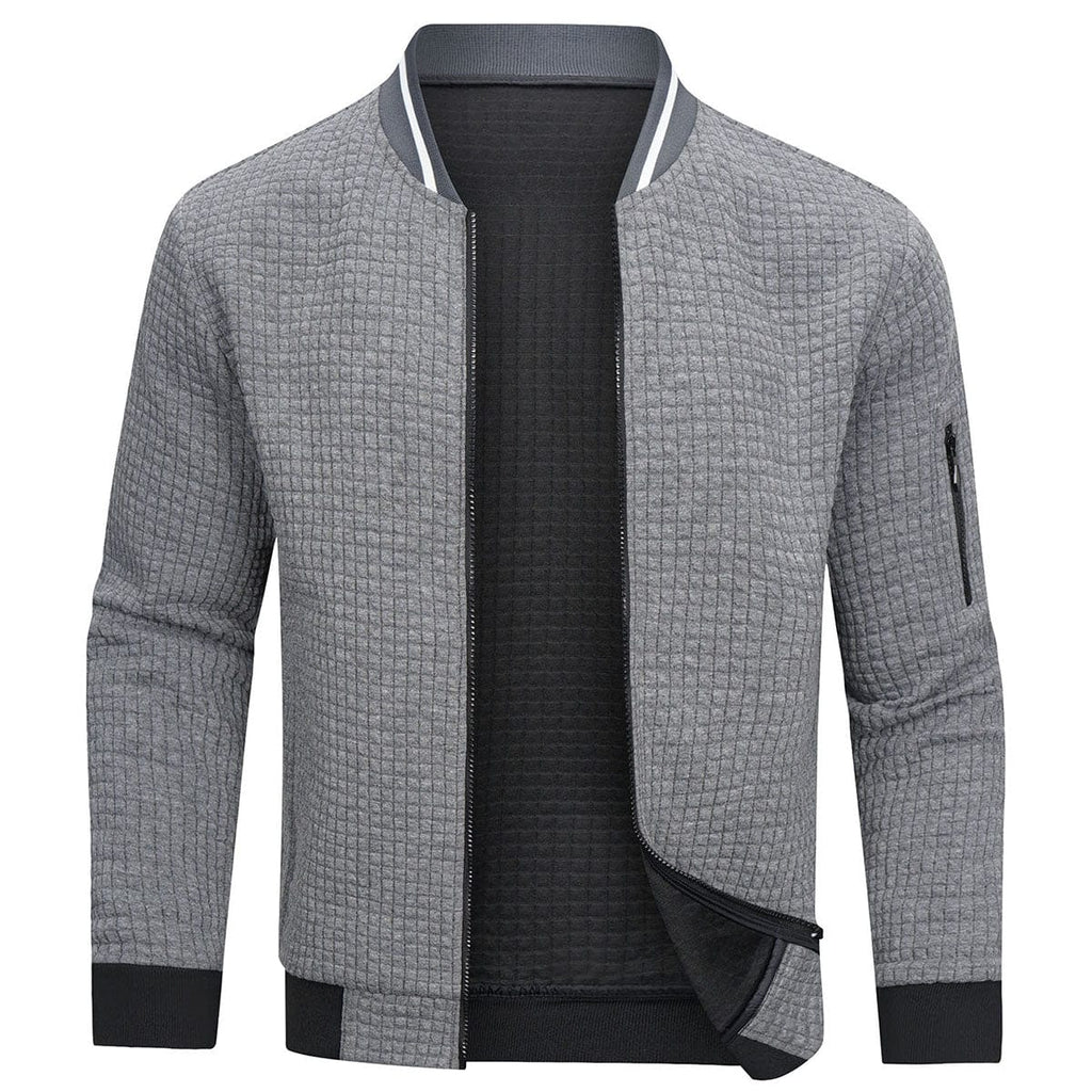 Sweter Kacper Męski z Zamkiem | Sportowy Styl, Wygodny Krój 2