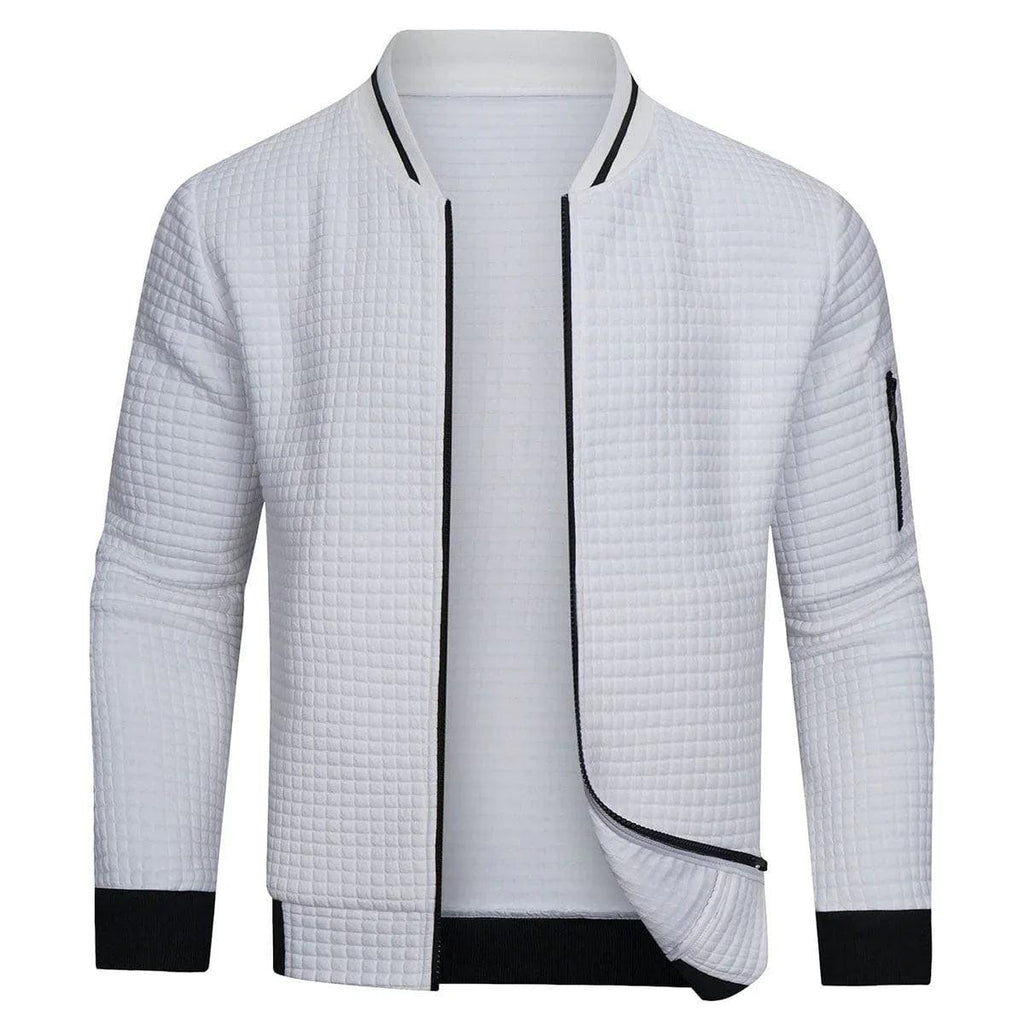 Sweter Kacper Męski z Zamkiem | Sportowy Styl, Wygodny Krój 3