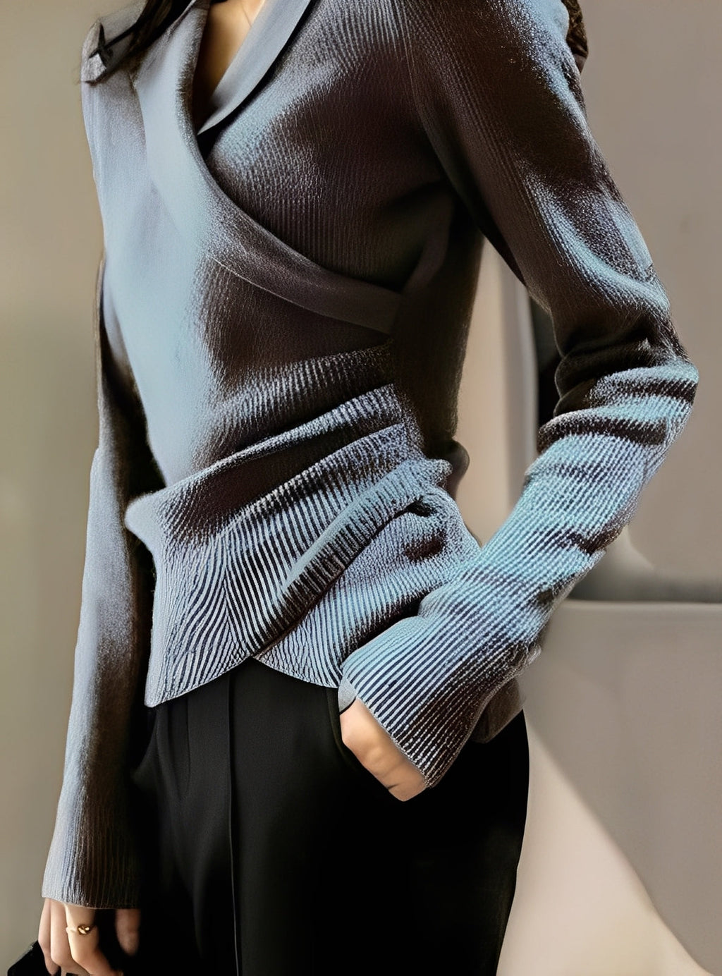 Sweter Kaelee | Klasyczny, ciepły materiał dzianinowy dla kobiet 2