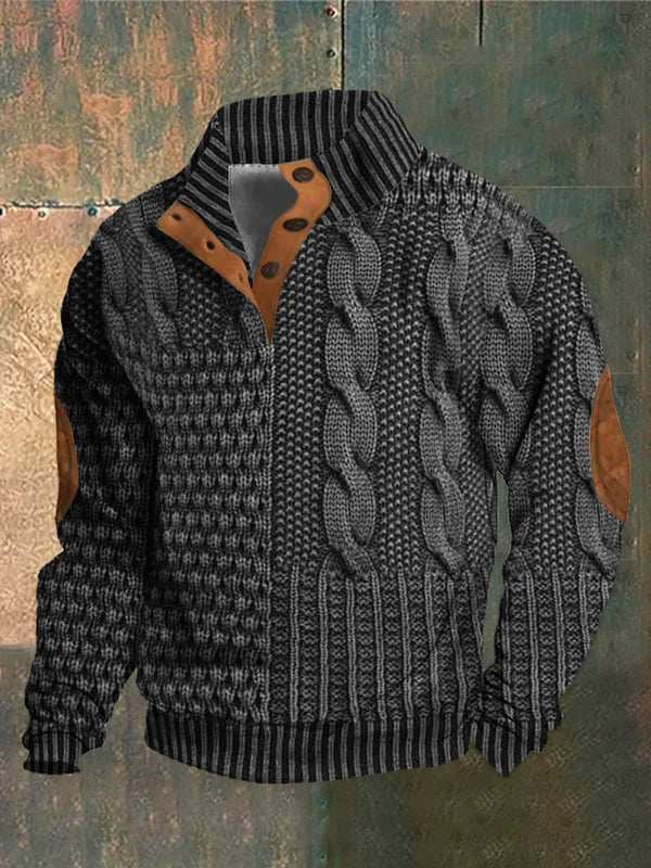 Sweter Ronald damski | Wygodny krój, zaokrąglony dekolt 2