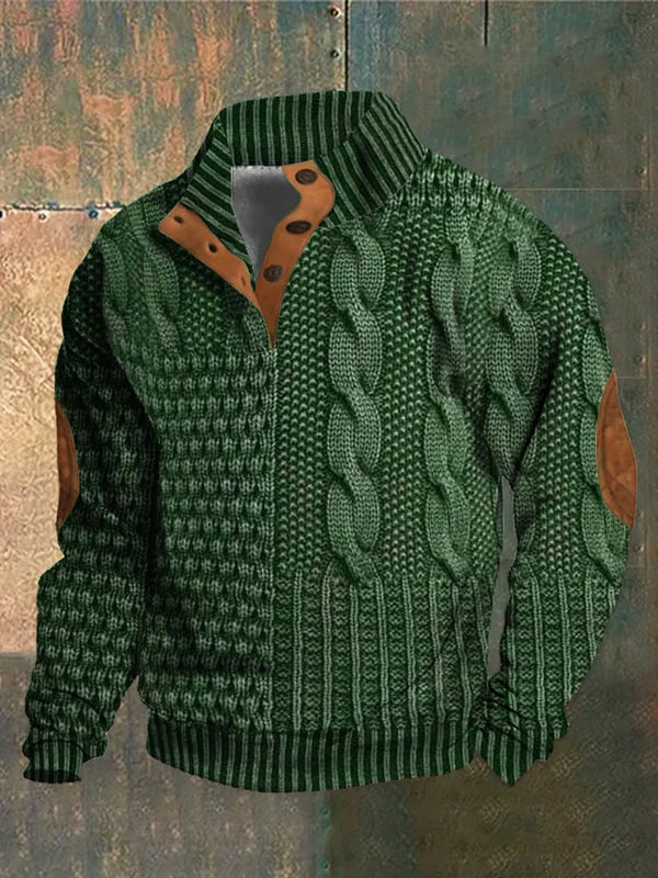 Sweter Ronald damski | Wygodny krój, zaokrąglony dekolt 3
