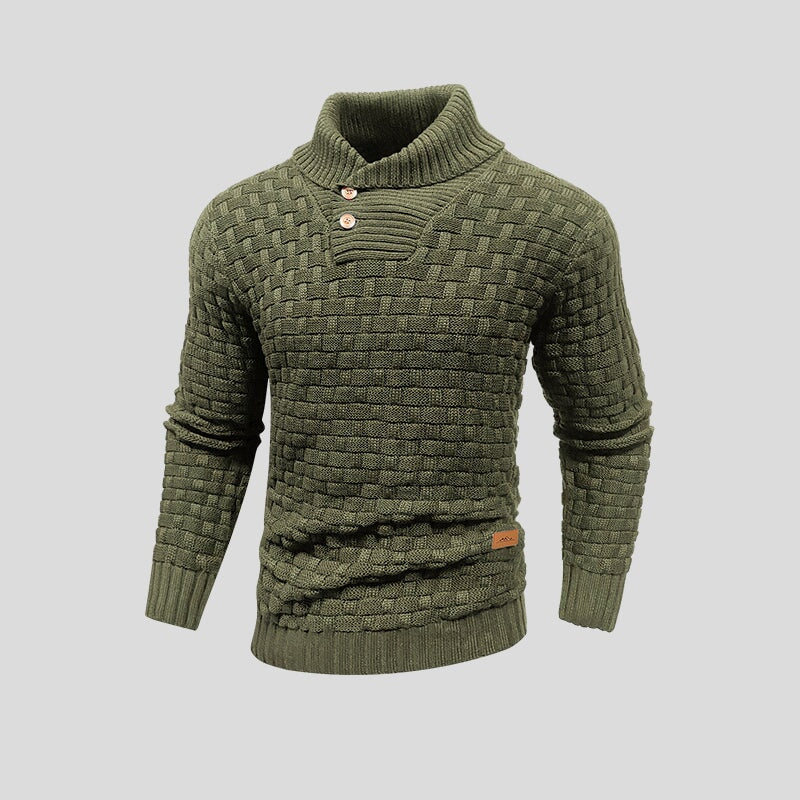 Sweter dzianinowy Max męski | Klasyczny krój, ciepły materiał 1