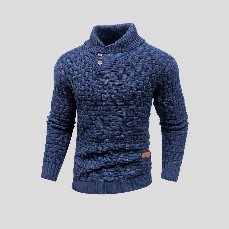Sweter dzianinowy Max męski | Klasyczny krój, ciepły materiał 3