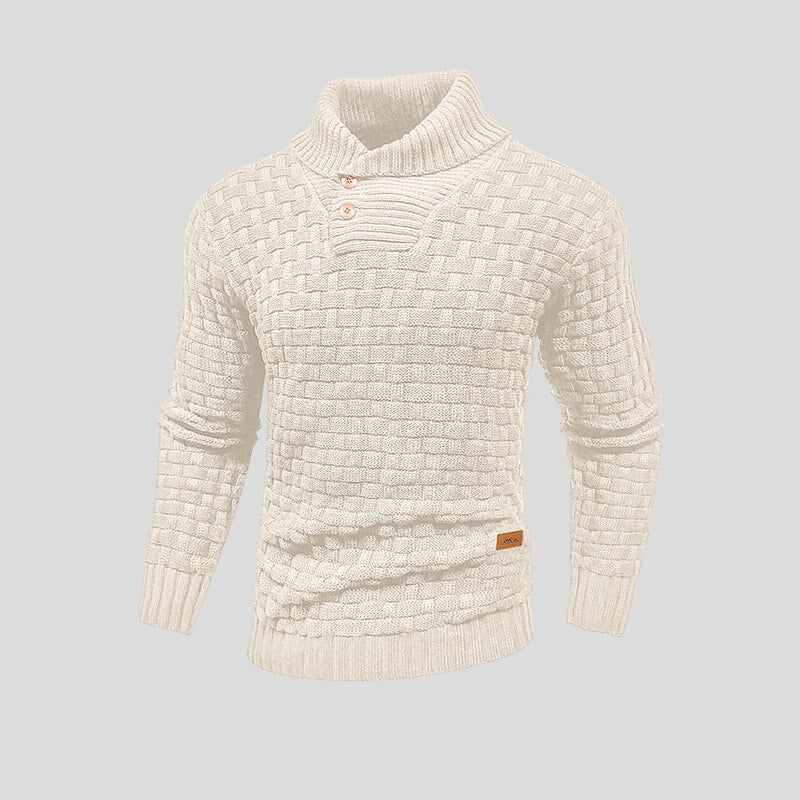 Sweter dzianinowy Max męski | Klasyczny krój, ciepły materiał 4