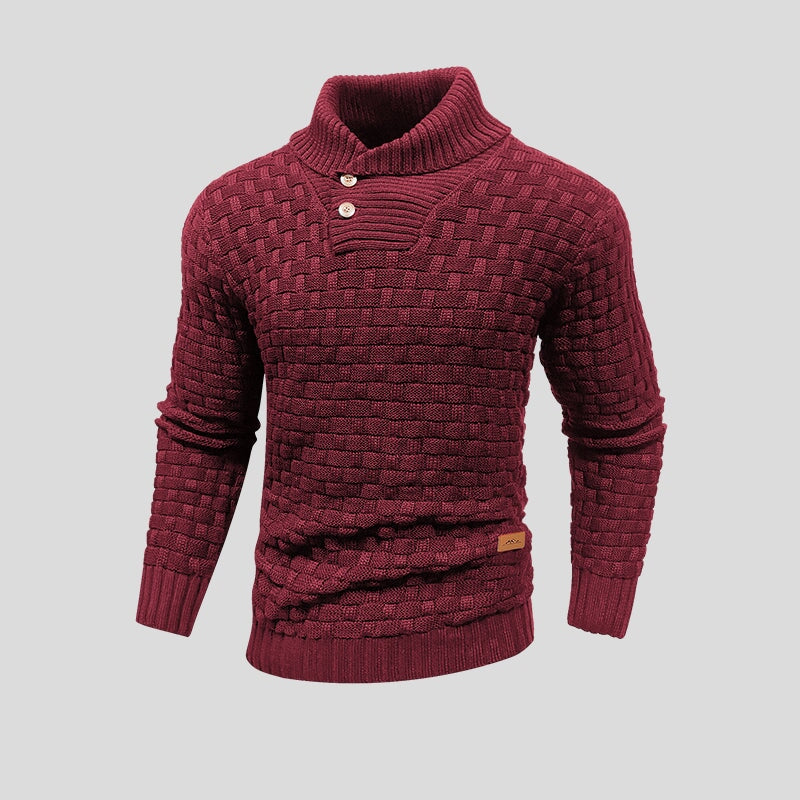Sweter dzianinowy Max męski | Klasyczny krój, ciepły materiał 5