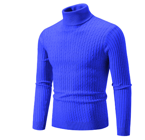 Sweter golfowy Miko | Ciepła dzianina, elegancki krój męski 4