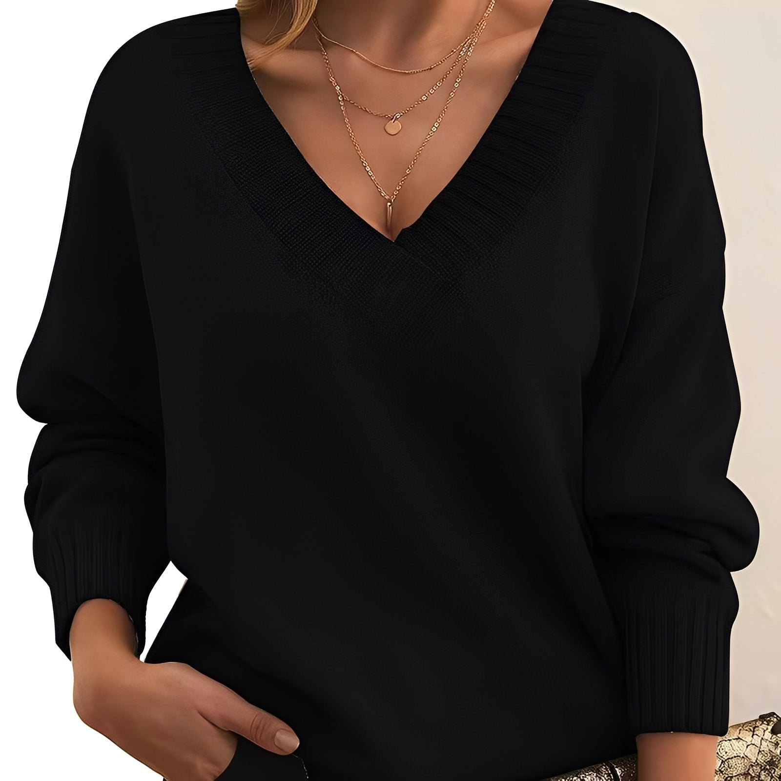 Sweter kaszmirowy Elexa | Elegancki krój, 100% kaszmir dla kobiet 0