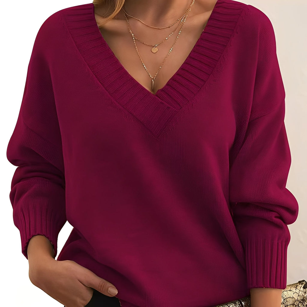 Sweter kaszmirowy Elexa | Elegancki krój, 100% kaszmir dla kobiet 1