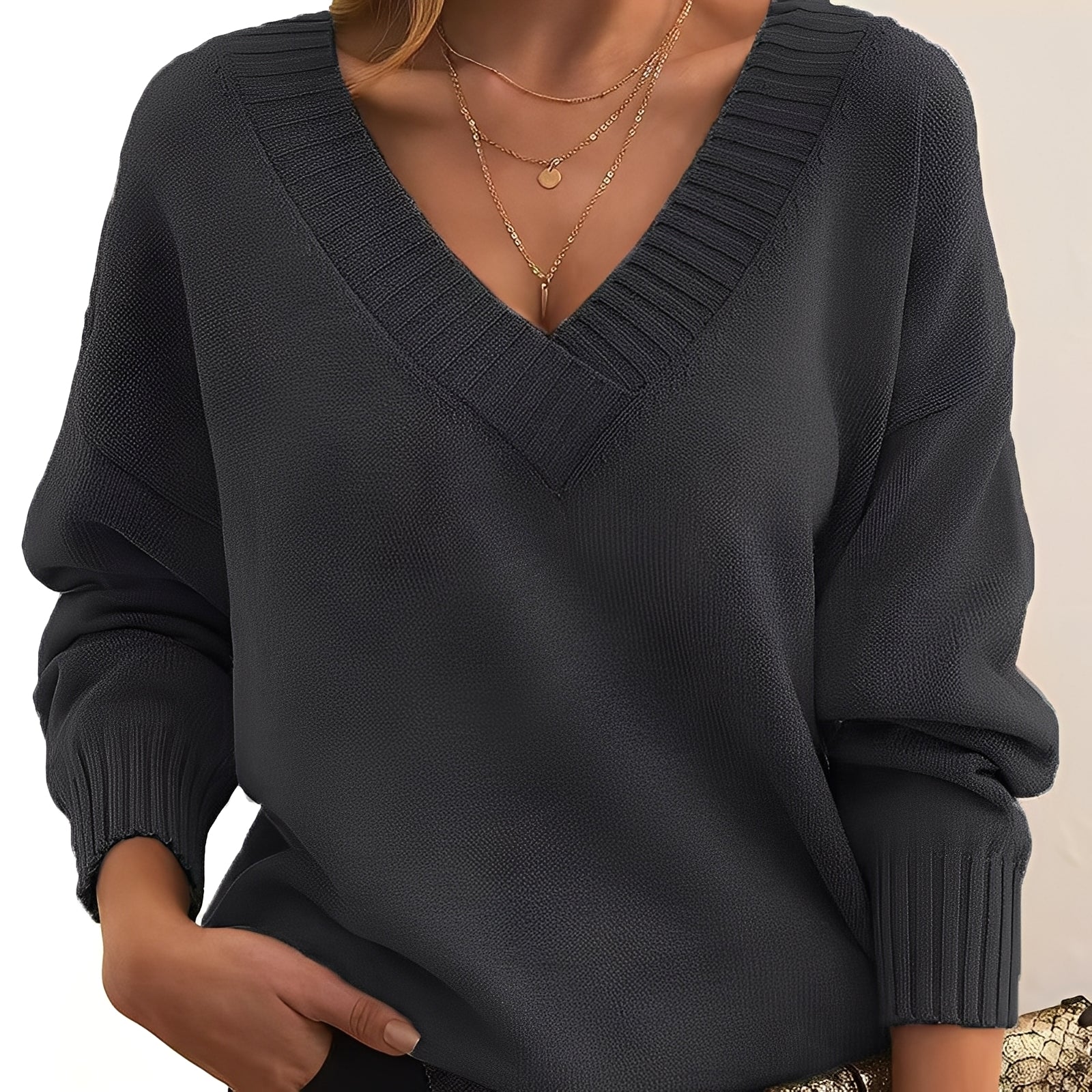Sweter kaszmirowy Elexa | Elegancki krój, 100% kaszmir dla kobiet 4