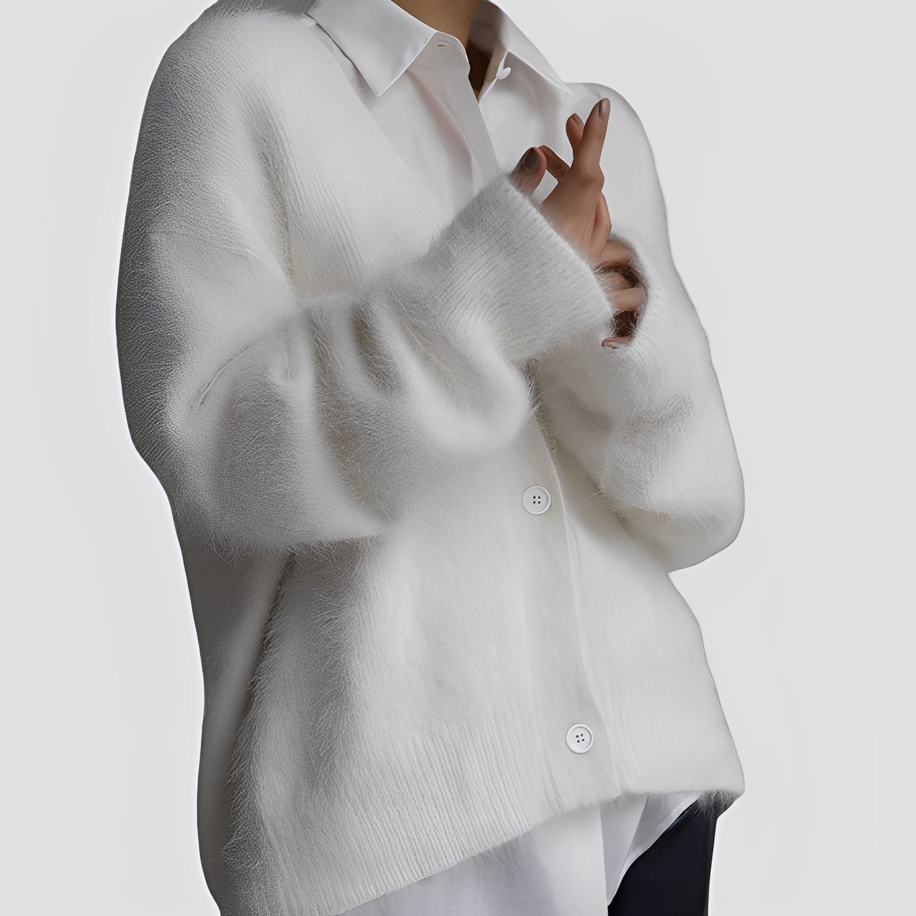 Sweter kaszmirowy Lavena | Oversize, miękki materiał dla kobiet 3
