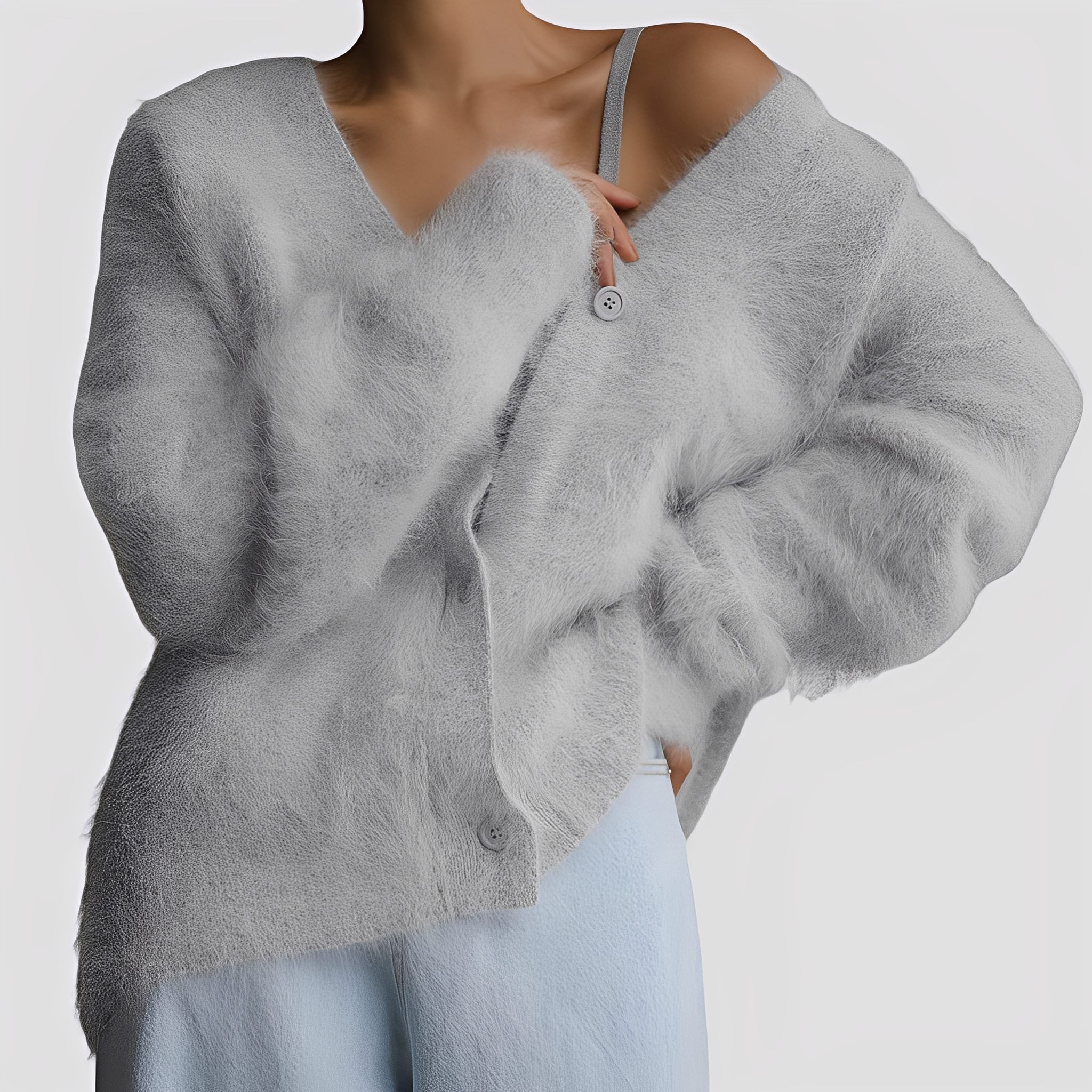 Sweter kaszmirowy Lavena | Oversize, miękki materiał dla kobiet 5