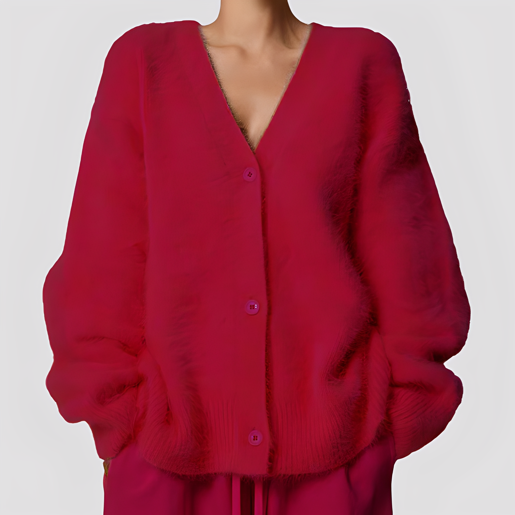 Sweter kaszmirowy Lavena | Oversize, miękki materiał dla kobiet 6