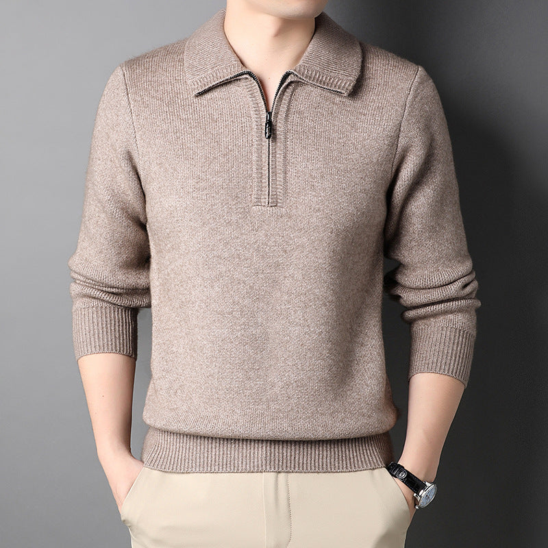 Sweter męski Harvey | Wysoki kołnierz, nowoczesny design, miękka mieszanka 0