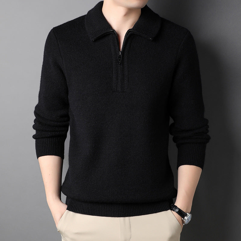 Sweter męski Harvey | Wysoki kołnierz, nowoczesny design, miękka mieszanka 4