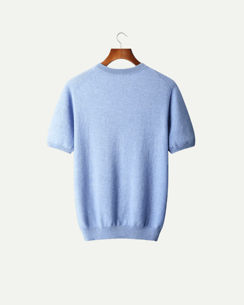 T-Shirt Laurent | Kaszmir i Wełna, Minimalistyczny Design dla Mężczyzn 2