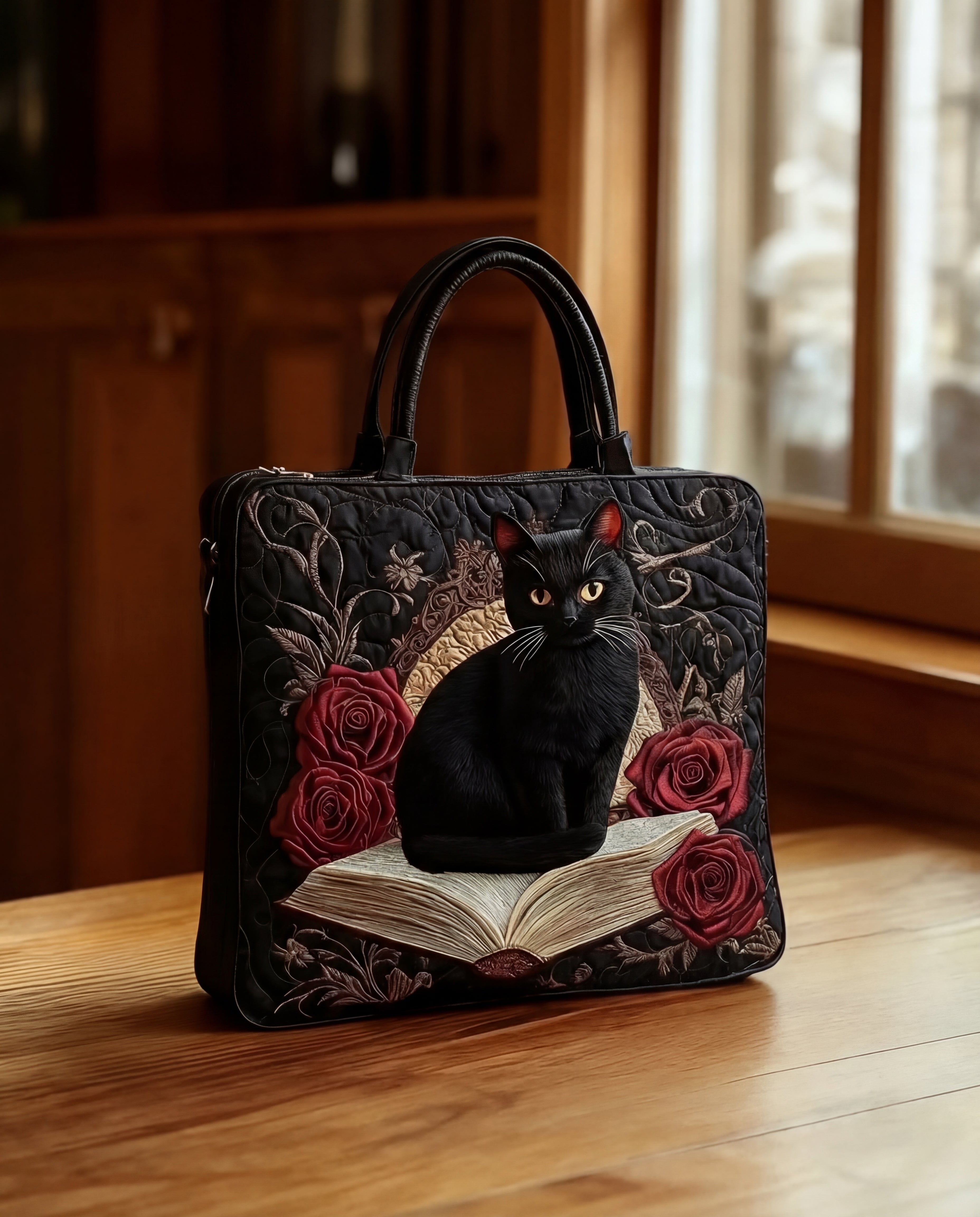 Torba tote Talia | Pikowana, ręcznie robiona, elegancki wzór 0