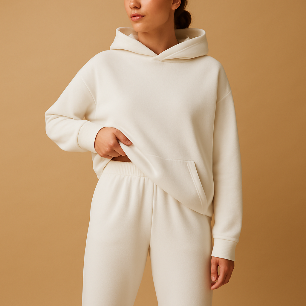 Zestaw Dresowy Luma | Luźny Krój, Oversize, Bawełna Damska 8