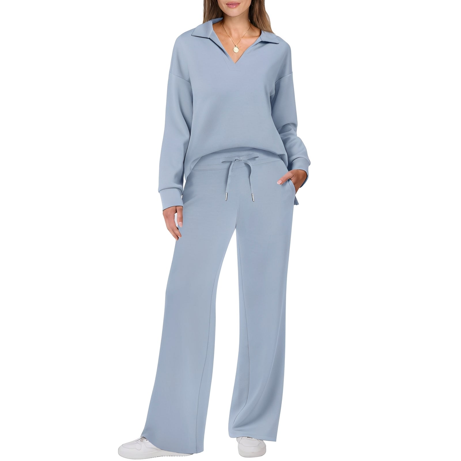 Zestaw ubrań domowych Carla | Miękka tkanina, elegancki krój 5