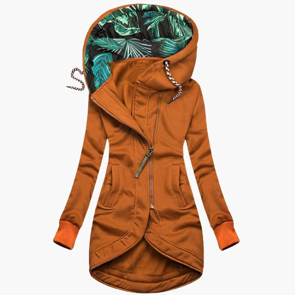 Bluza rozpinana damska Józefa - Pomarańczowy