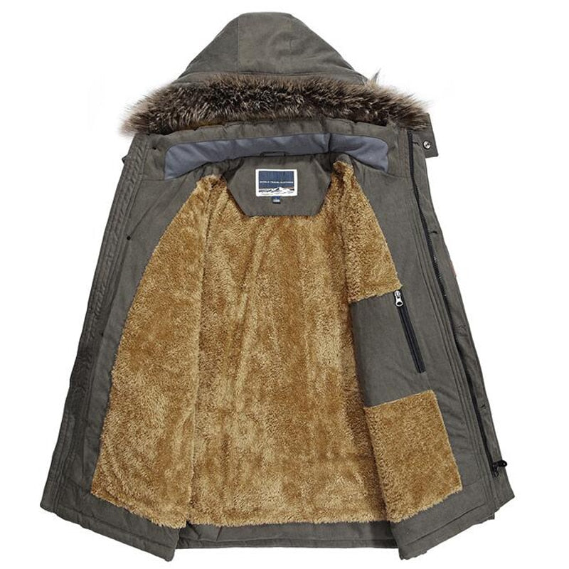 Parka zimowa męska Lucjan