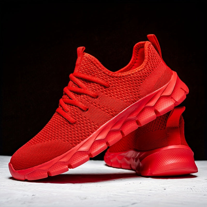 Sneakersy męskie Bogumił - Czerwony