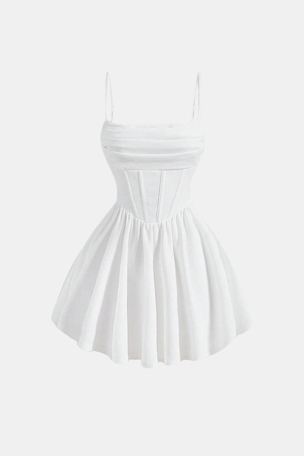 Sukienka gorsetowa mini Vera - Biały