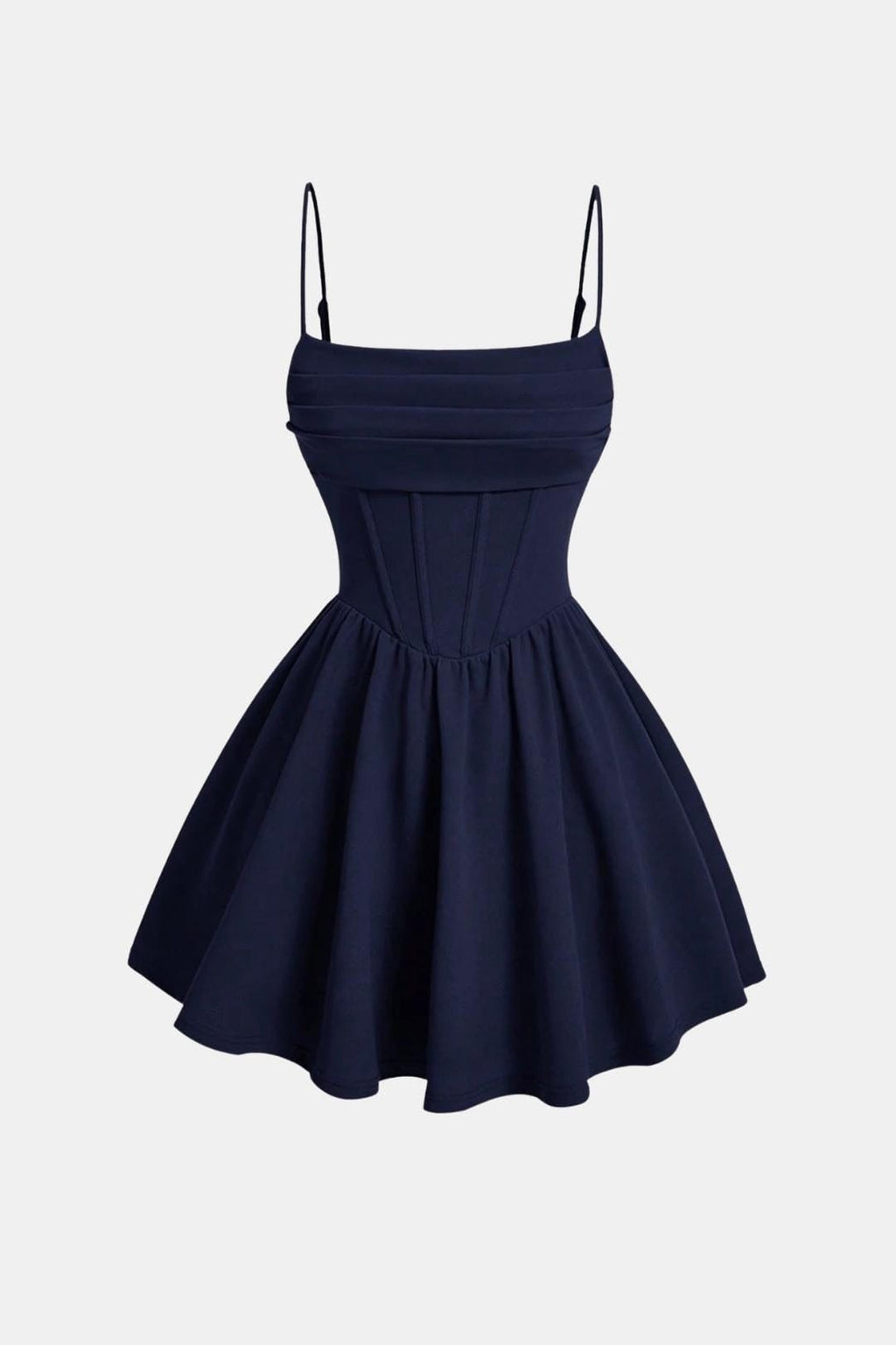 Sukienka gorsetowa mini Vera - Granatowy