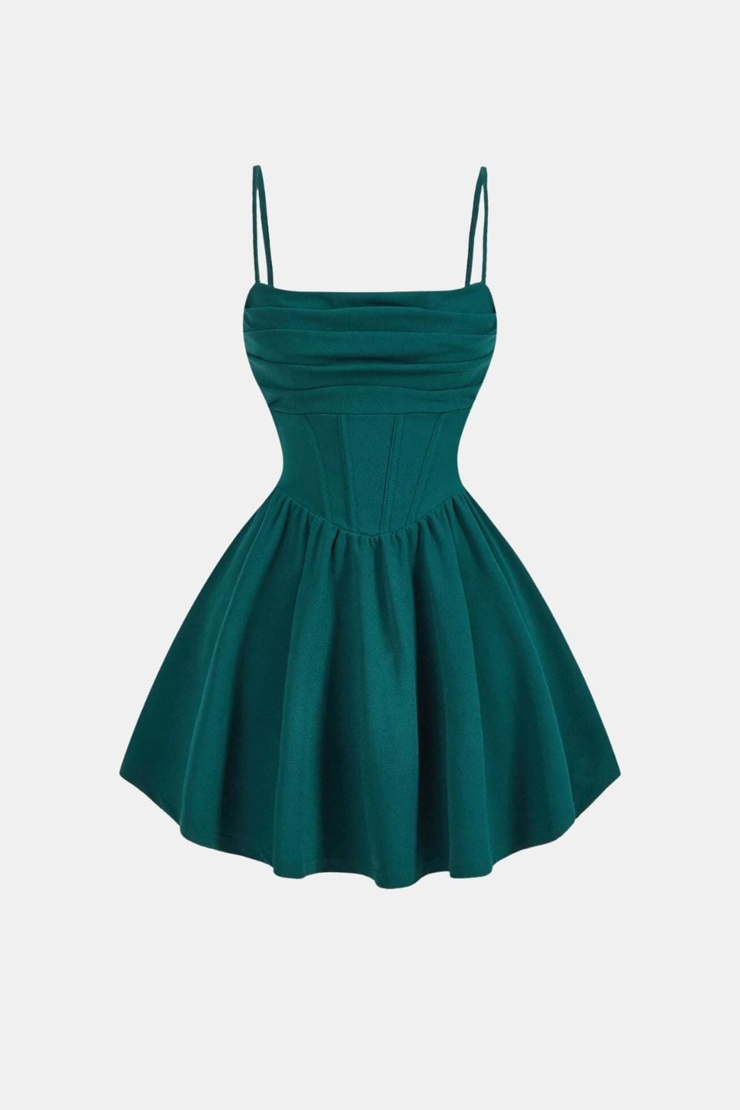 Sukienka gorsetowa mini Vera - Zielony